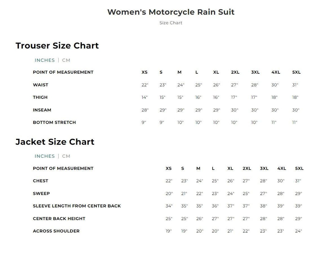 First Mfg Women's Motorcycle Rain Suit - Grey - Legendary USA