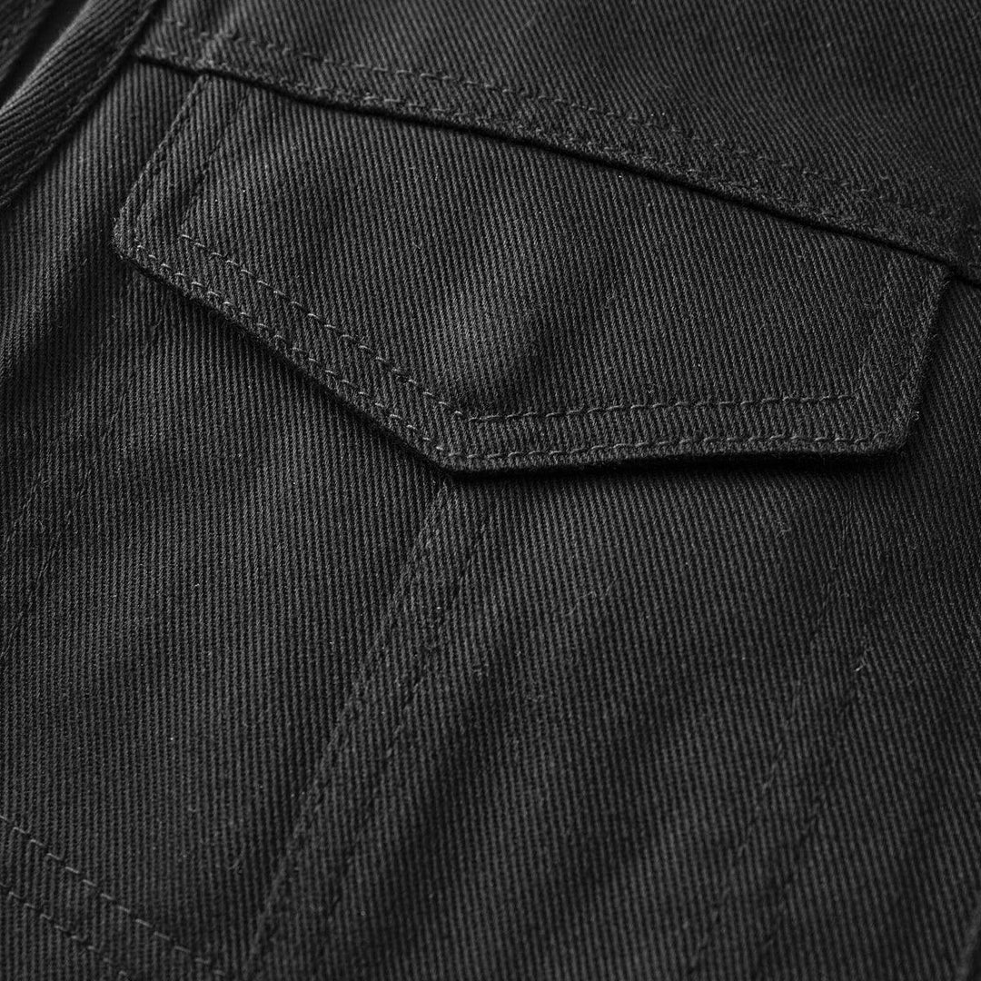 First Mfg Womens Motorcycle Twill Vest - Legendary USA