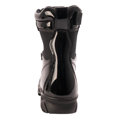 Forced Entry High-Gloss Tactical Boot with Side Zipper — 8 Inch — view 2 of 3