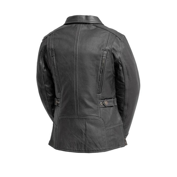 Free Spirit - Women's Motorcycle Leather Jacket - Legendary USA