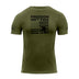 Front view of Freedom Isn't Free T-Shirt by Rothco, shown on plain studio background