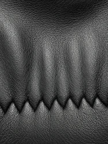 Detail view of the Classic Longer Cuff Deerskin Gloves highlighting its features made in USA