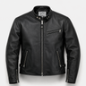 BECK® 732 Northeaster Flying Togs Black Genuine Horsehide Motorcycle Jacket