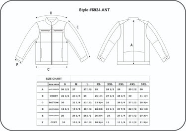 Back view of Indiana men's leather motorcycle jacket, highlighting stitching and material grain
