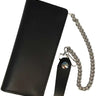 Large Black Leather Biker Wallet w/Credit Card Holder - Legendary USA