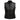 Front view featuring Lynda women's club style motorcycle vest, with brand detailing visible