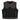 Front view showing Legacy of Legends cropped chocolate denim twill motorcycle vest