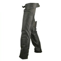 Legendary Bad Ass Leather Motorcycle Chaps - Black
