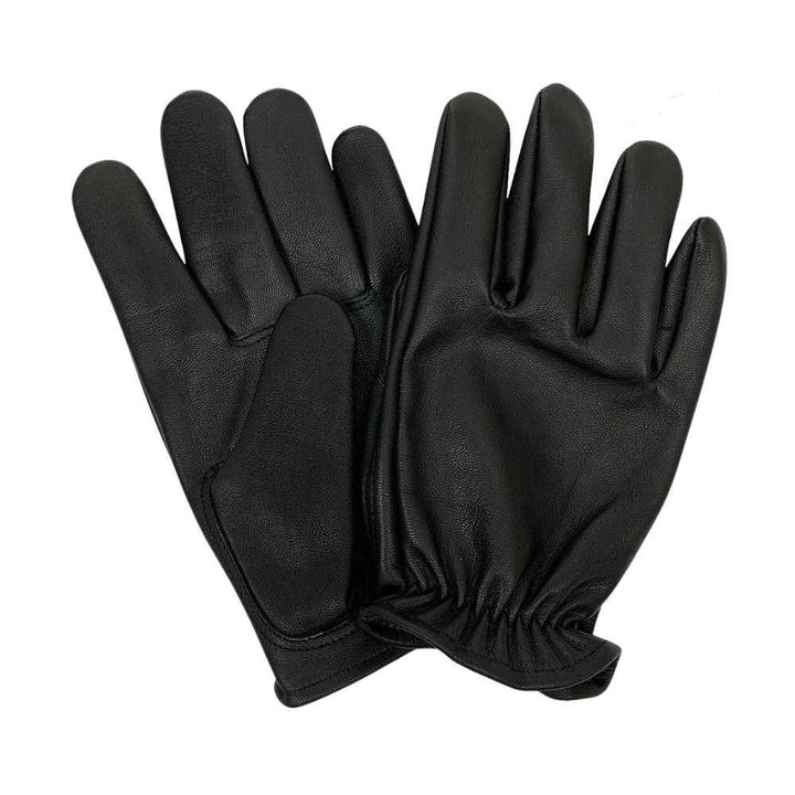 Legendary Bad Billy Mens Black Goatskin Short Wrist Gloves - Legendary USA