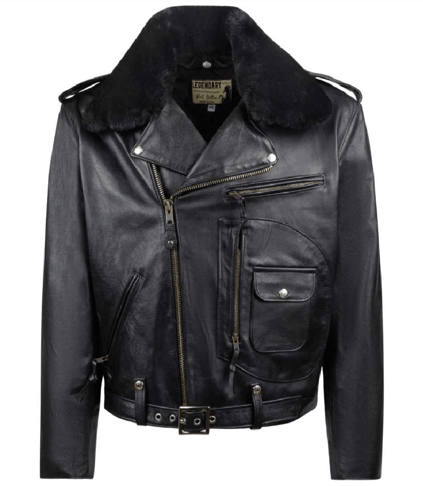 Legendary Black Stallion Horsehide Motorcycle Jacket - Anniversary Edition - Legendary USA