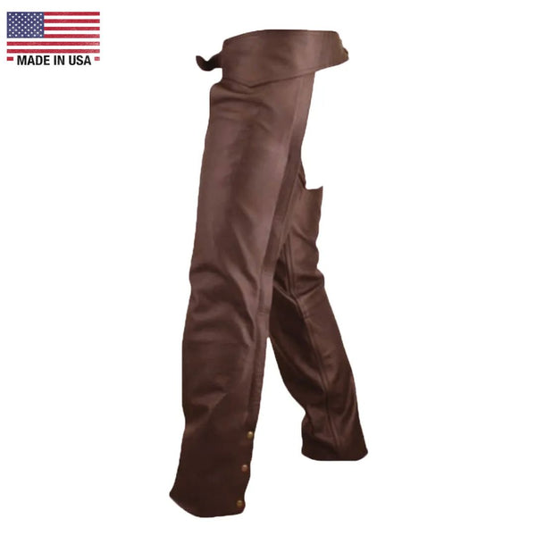 Chaps de fusil de chasse en cuir brut sur mesure Chaps de fusil de chasse en cuir brut sur mesure