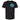 Front of the Legendary Color Shield Motorcycle T-Shirt with sky blue USA Legendary logo, Made in USA