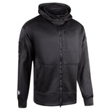 Main view of Legendary Concealer Tactical Motorcycle Hoodie with zip front and chest pocket, Made in USA