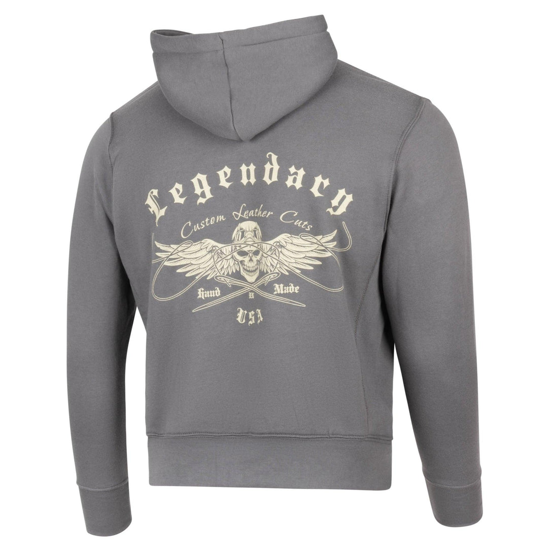 Legendary 'Custom Cuts' Best Damn Hoodie Ever - Gun Metal Grey - Legendary USA