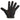 Palm view of Legendary Deerskin Short Wrist Touchscreen Gloves, Made in USA, with reinforced stitching