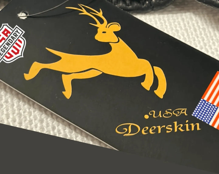 Deerskin detail
