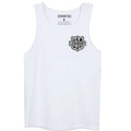 Legendary Live Legendary Die Legendary Motorcycle Tank Top - White
