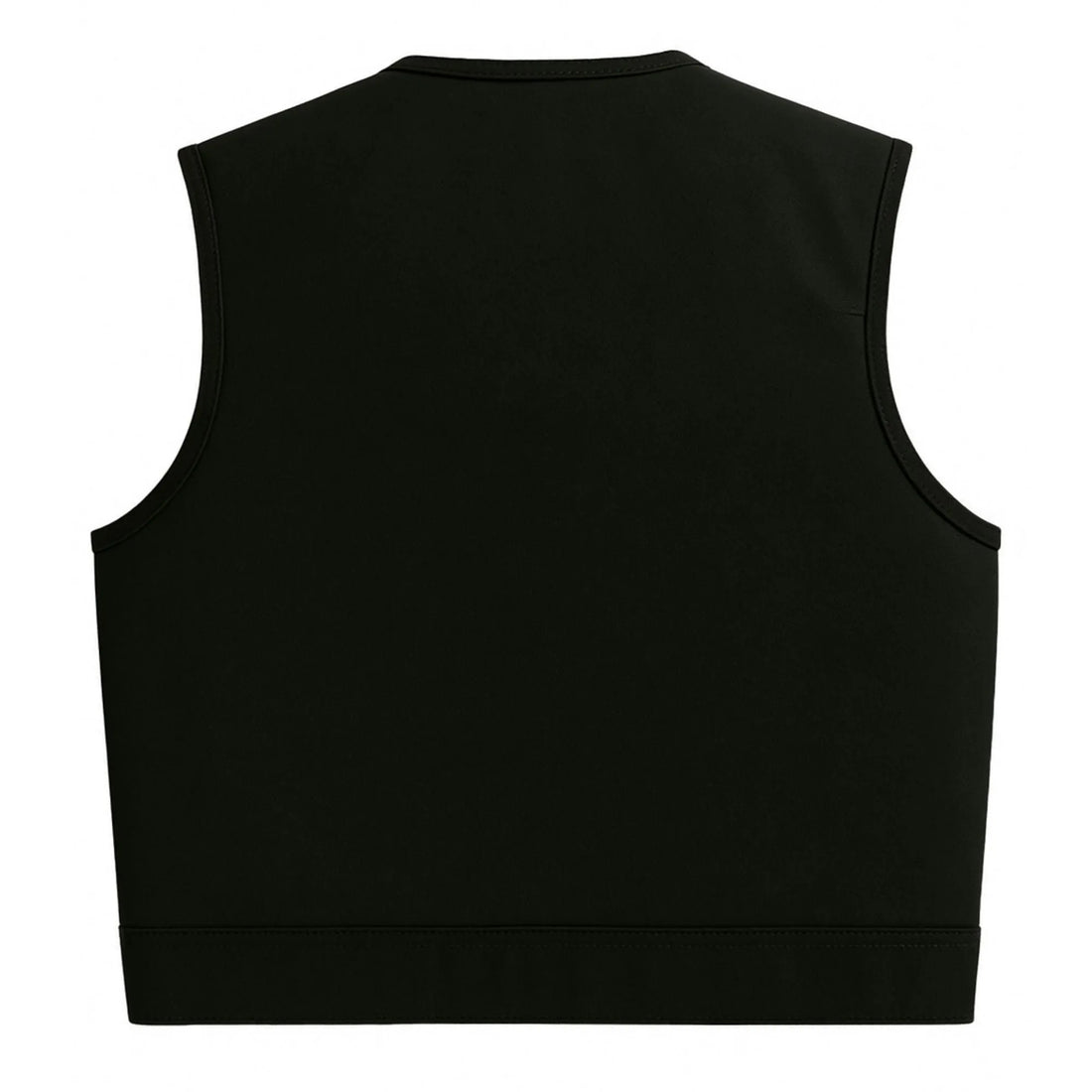 Legendary LowLife Canvas Cropped Fitted Club Style Motorcycle Vest