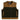 Front view of Legendary LowLife NCP Canvas and Leather Motorcycle Vest in tobacco brown and black combo, made in USA