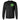 Black long sleeve shirt with neon green Legendary USA shield logo on chest, made in USA