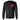 Black long sleeve shirt with red Legendary USA shield logo on chest, made in USA