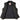 Interior view of Legendary Outlaw men’s leather motorcycle vest showing lining and snap construction, made in USA