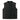 Legendary Reckless Outlaw men's aged leather motorcycle vest front view with snap closure and chest pockets, made in USA