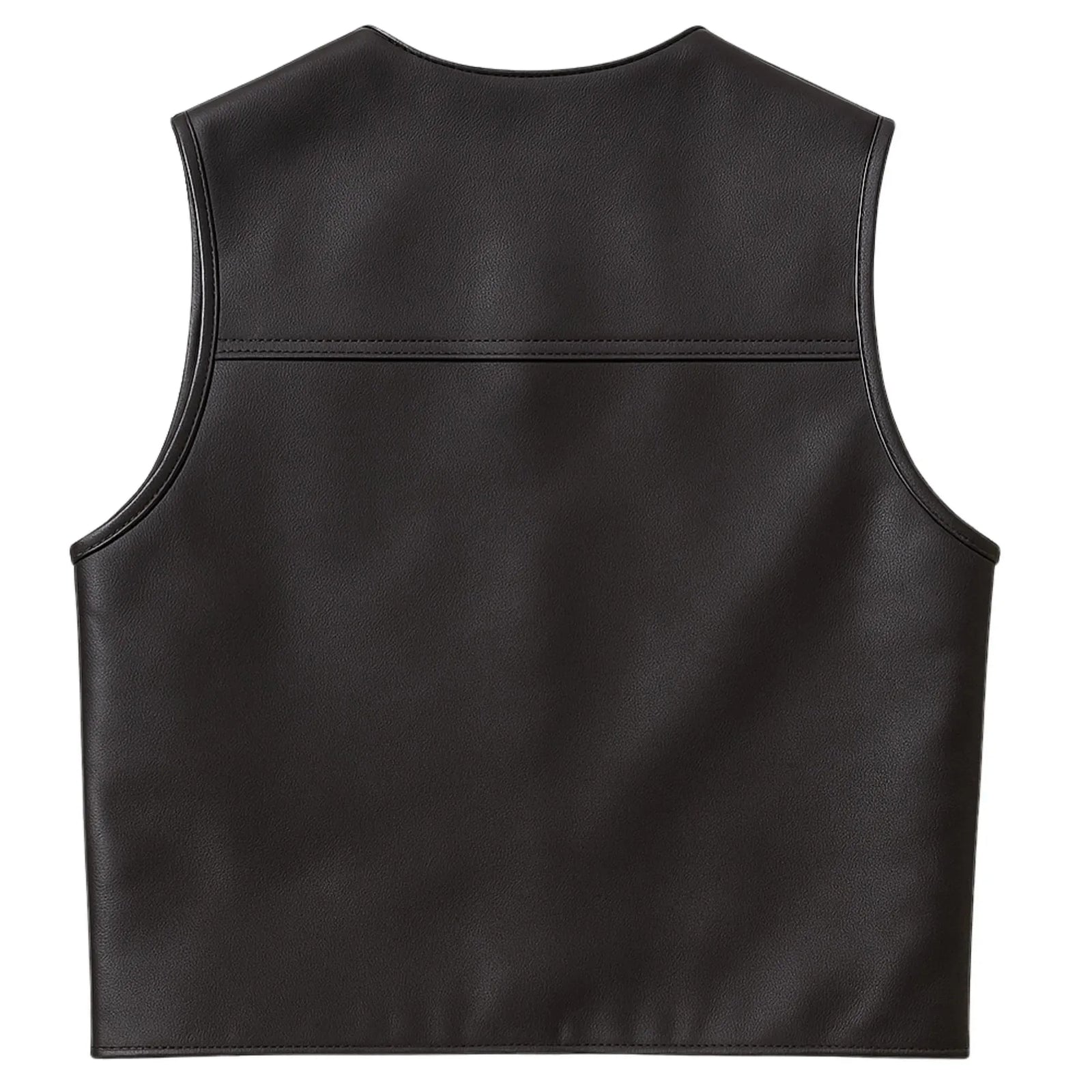 Legendary Beatdown – Fitted Leather Motorcycle Vest | Concealed