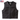 Fitted club-style leather motorcycle vest front view with zip closure and dual chest pockets – Legendary USA, made in USA