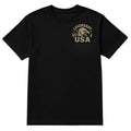 Legendary USA Metallic Gold Eagle Motorcycle T-Shirt