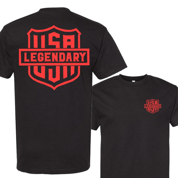 Legendary USA 'Neons Back' Mens T-Shirt - Legendary USA