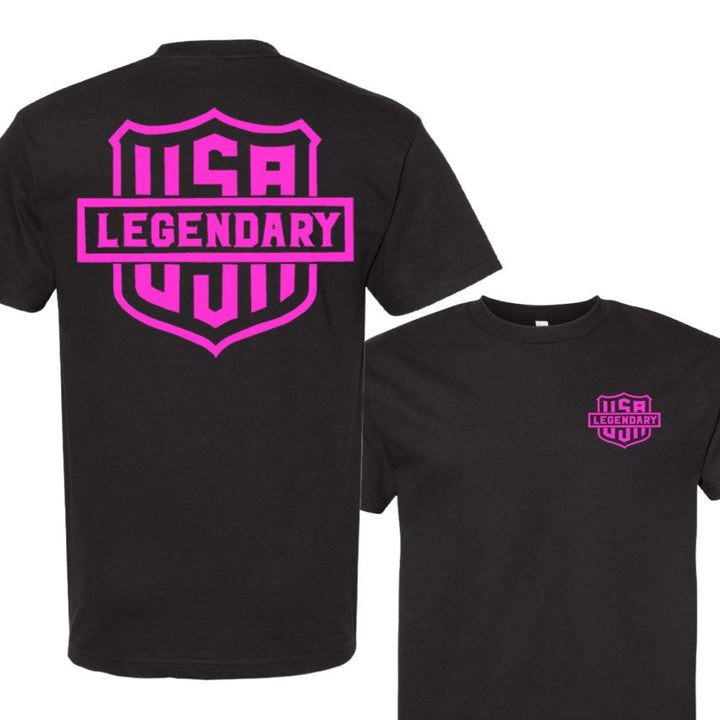 Legendary USA 'Neons Back' Mens T-Shirt - Legendary USA