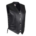 Legendary Women’s Leather Braided Motorcycle Vest