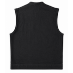 Legendary 'Nightshift' Black Denim Motorcycle Vest