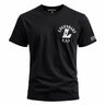 Legendary USA Bolt Logo T-Shirt limited edition black front view with Legendary U.S.A bolt logo on chest