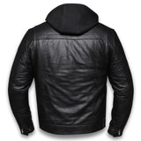 Additional product view of Men's Legendary lightweight leather motorcycle jacket