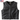 Legendary Beatdown™ Perforated Leather Cropped Motorcycle Vest – Oval-Cut Collar