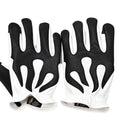 Legendary 'Spitfire' White Deerskin Short Wrist Touchscreen Motorcycle Gloves