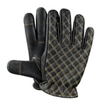 Main view of Legendary short wrist gold deerskin gloves, shown on plain studio background