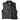 Size: Small Sample 3" Cropped Leather Motorcycle Vest LowLife Final Sale
