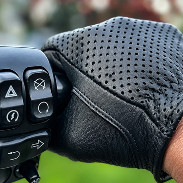 Legendary Deerskin Short Wrist Ventilated Touchscreen Gloves