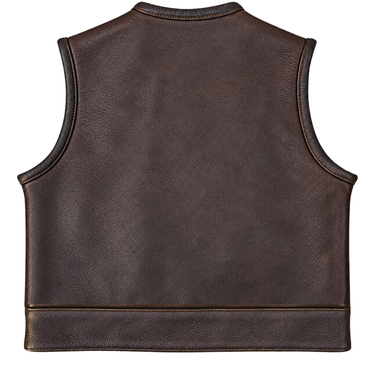Legendary LowLife NCP Dark Chocolate Leather Vest