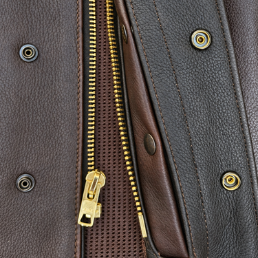 Legendary LowLife NCP Dark Chocolate Leather Vest