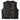 Legendary LowLife Camo Leather Club Vest in black cowhide made in USA, a motorcycle vest