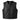 Legendary LowLife NOP Perforated Leather Club Vest in black cowhide made in USA, a motorcycle vest