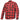 Lumberjack Mens Black & Red Armored Flannel in black flannel, a riding flannel