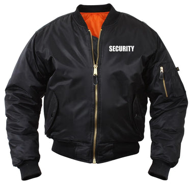 MA-1 Flight Jacket With Security Print by Rothco - Legendary USA