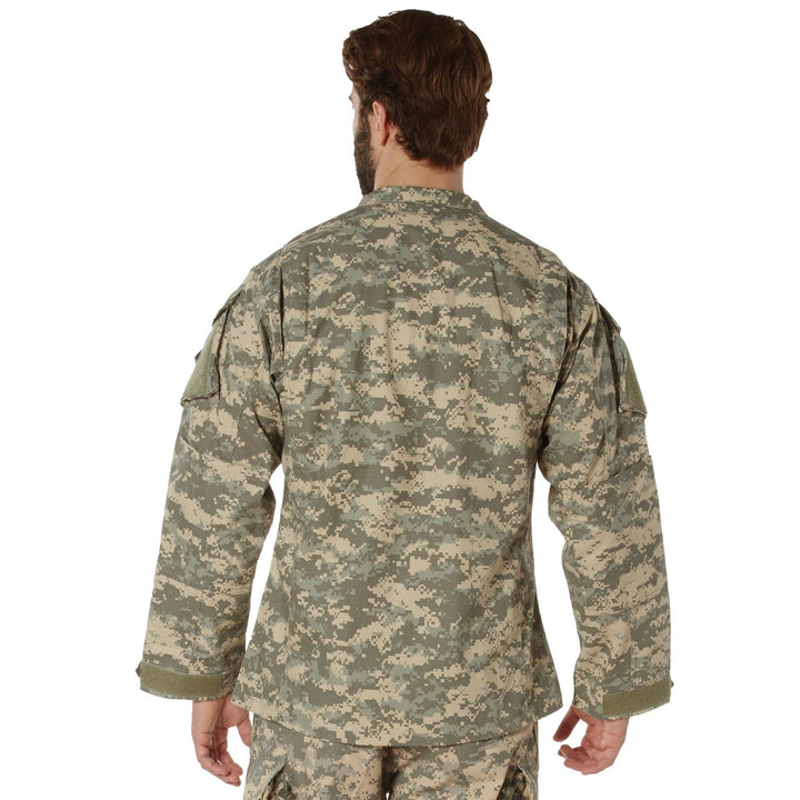 Mens Camo Combat Uniform Shirt by Rothco - Legendary USA