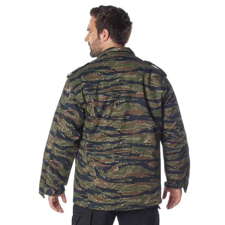 Mens Camo M-65 Field Jacket by Rothco - Legendary USA