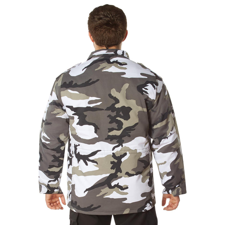 Mens Camo M-65 Field Jacket by Rothco - Legendary USA